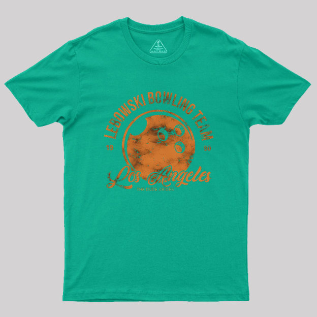 Lebowski Bowling Team Geek T-Shirt
