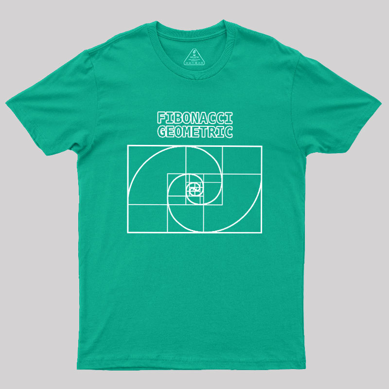 Fibonacci Geometric Geek T-Shirt