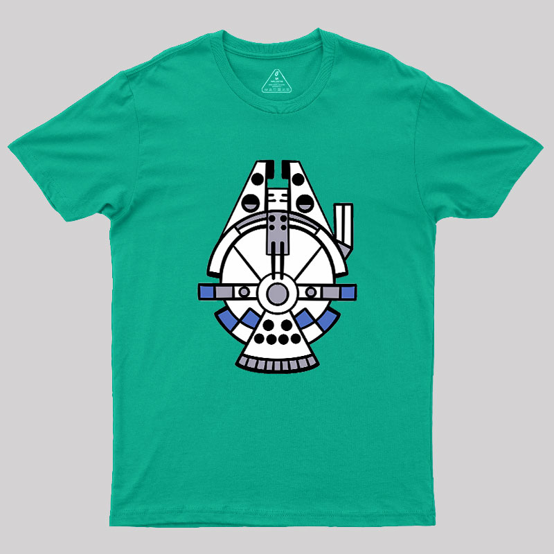 Cosmic Vessel Blueprint Geek T-Shirt