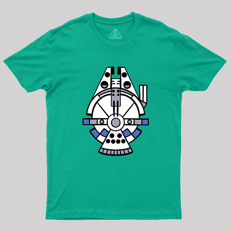 Cosmic Vessel Blueprint Geek T-Shirt