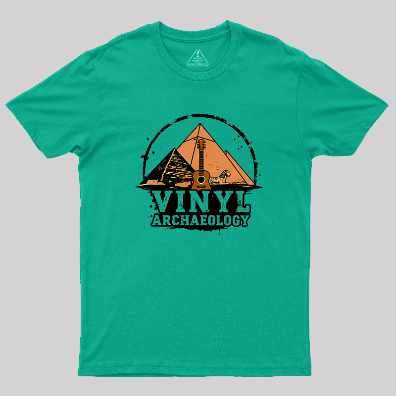 Vinyl Archaeology Geek T-Shirt