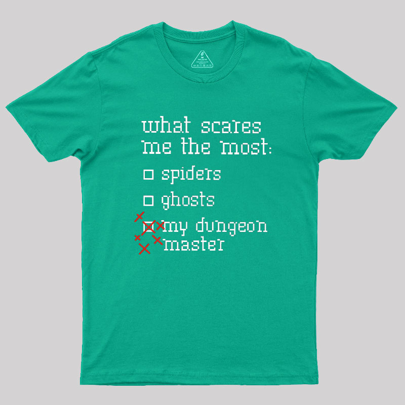 What Scares Me The Most Geek T-Shirt