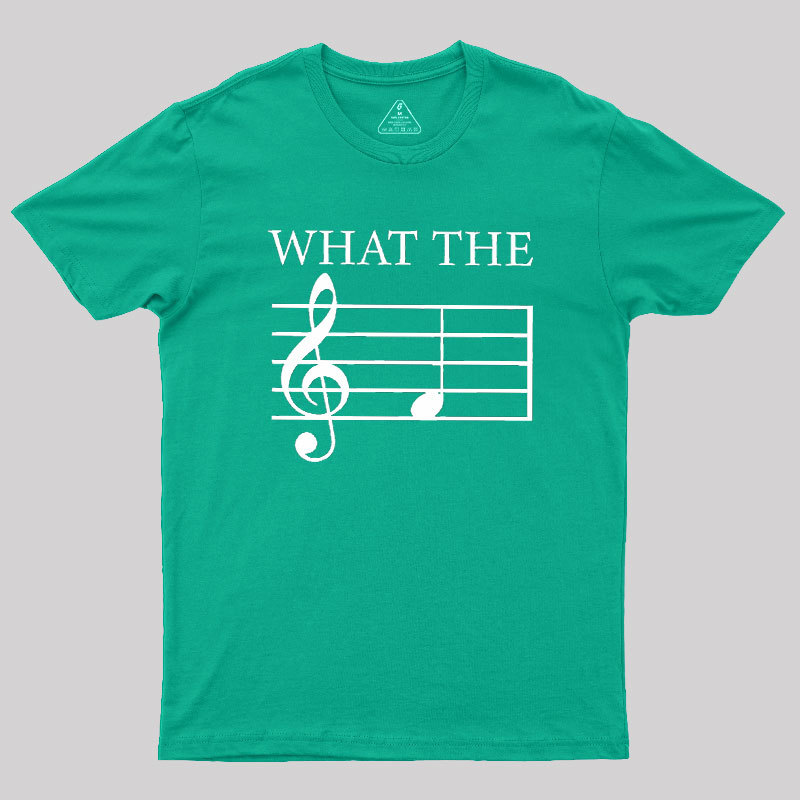 What the F (Treble) Geek T-Shirt