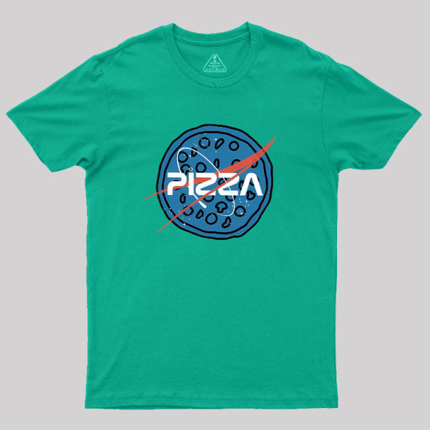 Space Pizza Geek T-Shirt