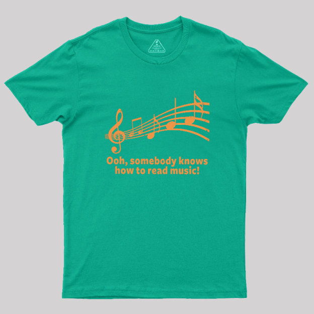 Funny Mocking Music Lover Slogan Geek T-Shirt