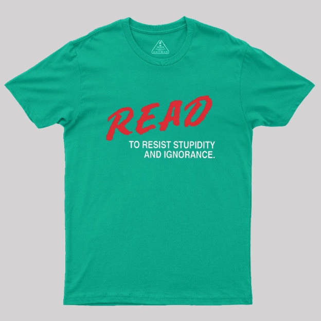Read to Resist Geek T-Shirt