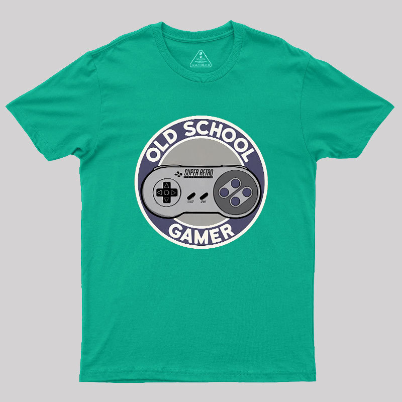 Old School Gamer 16 Bits Geek T-Shirt