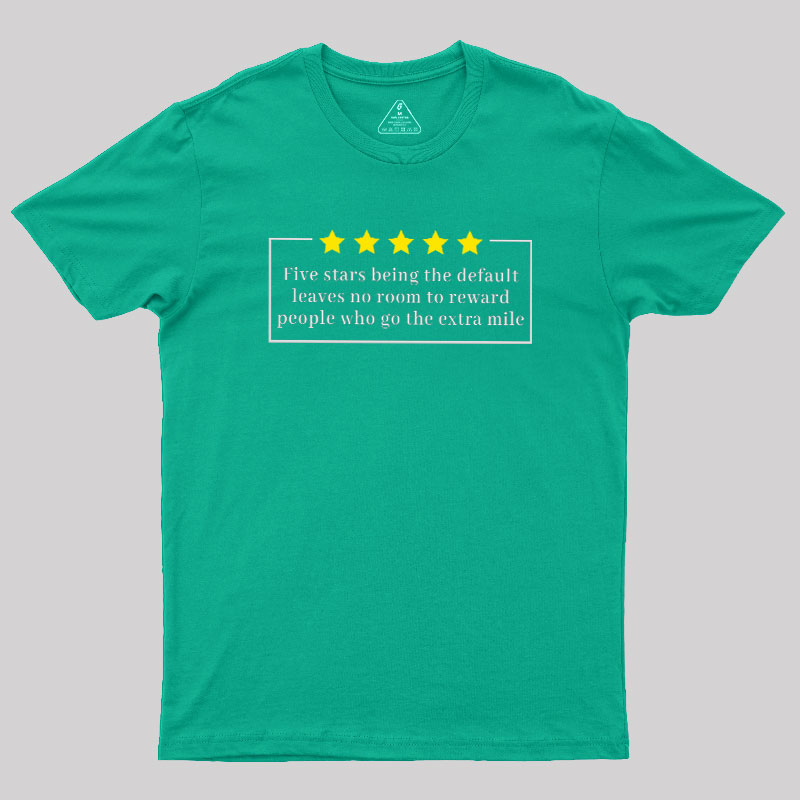 Five Stars Geek T-Shirt