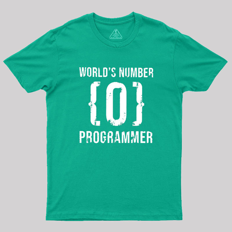 World's Number Programer Geek T-Shirt