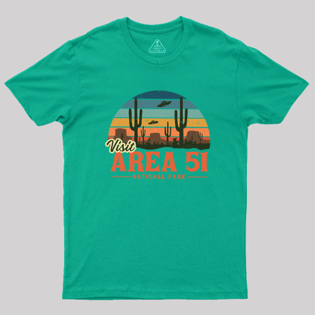 Area 51 Adventures Geek T-Shirt