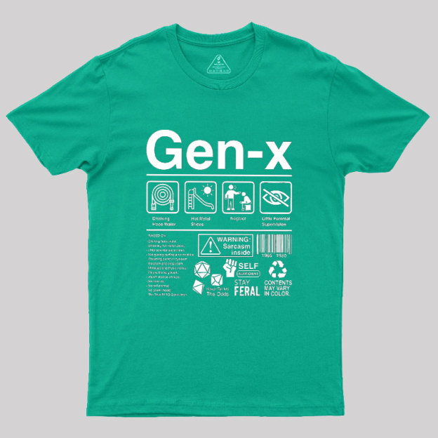 Gen X Label Geek T-Shirt