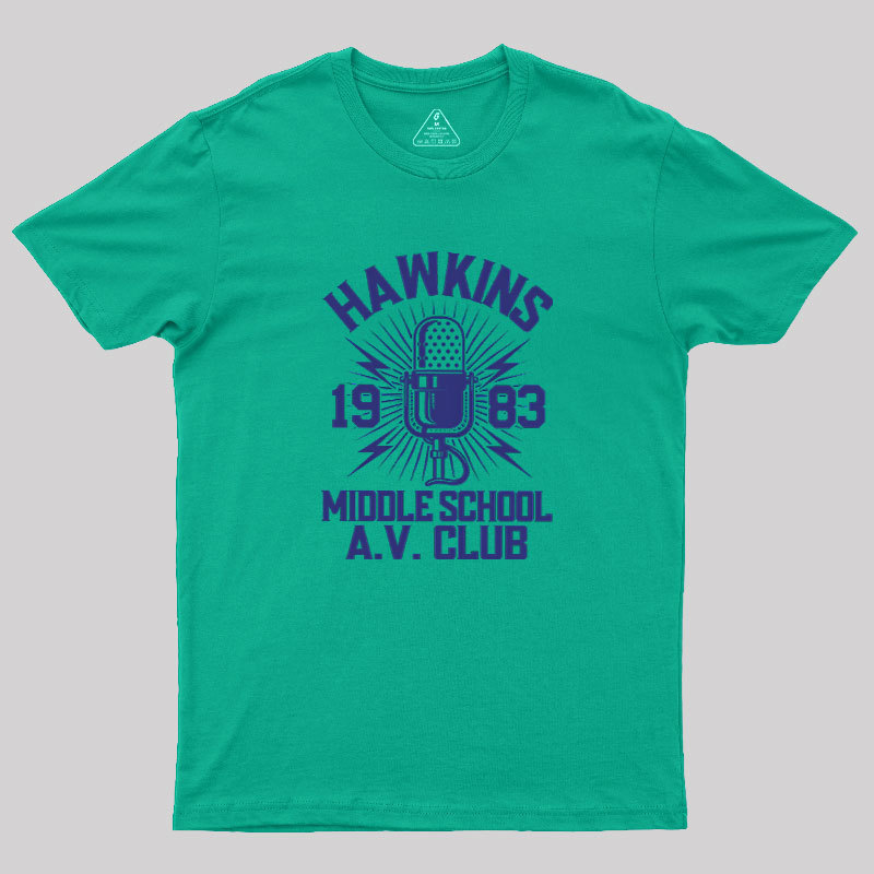 Hawkins A.V. Club 1983 Geek T-Shirt
