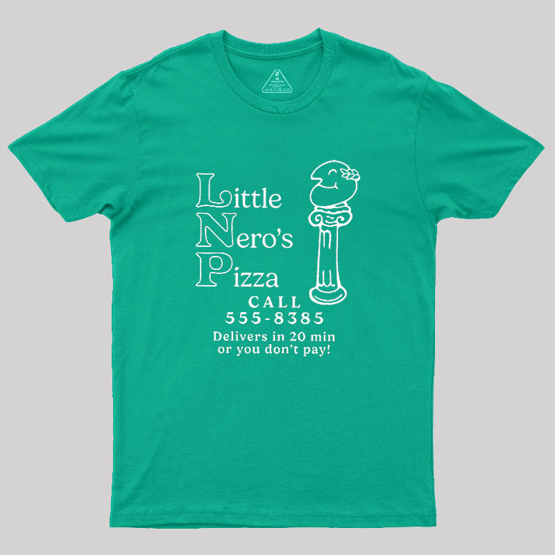 Little Nero's Pizza Geek T-Shirt