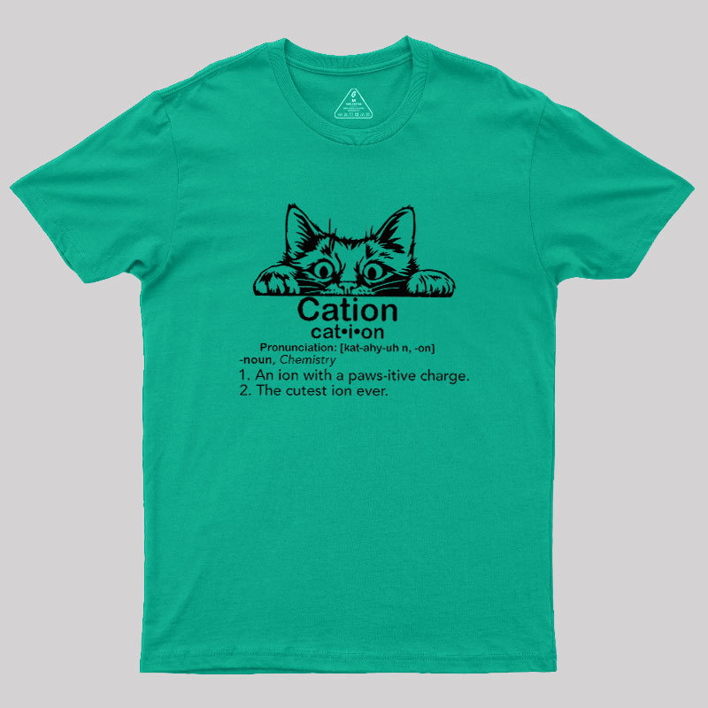 Cat-tion Geek T-Shirt