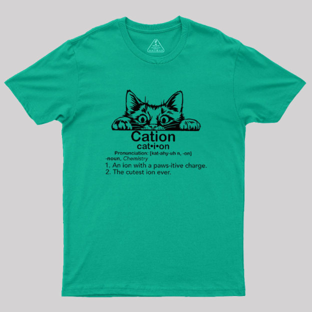 Cat-tion Geek T-Shirt