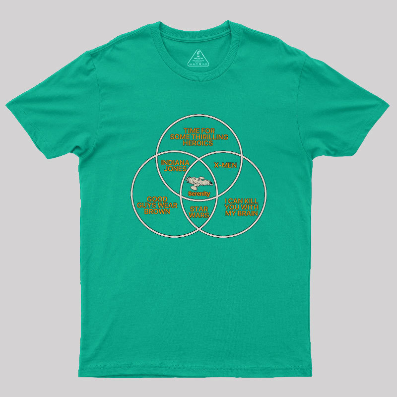 Serenity Diagram Geek T-Shirt