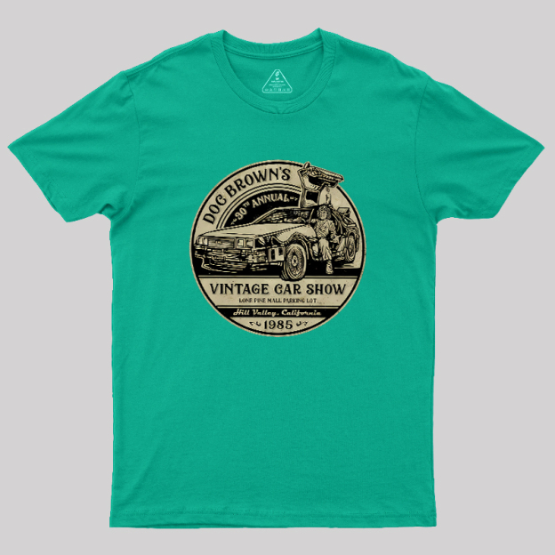 Vintage Car Show Geek T-Shirt