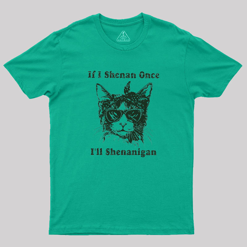 If I Shenan Once Geek T-Shirt