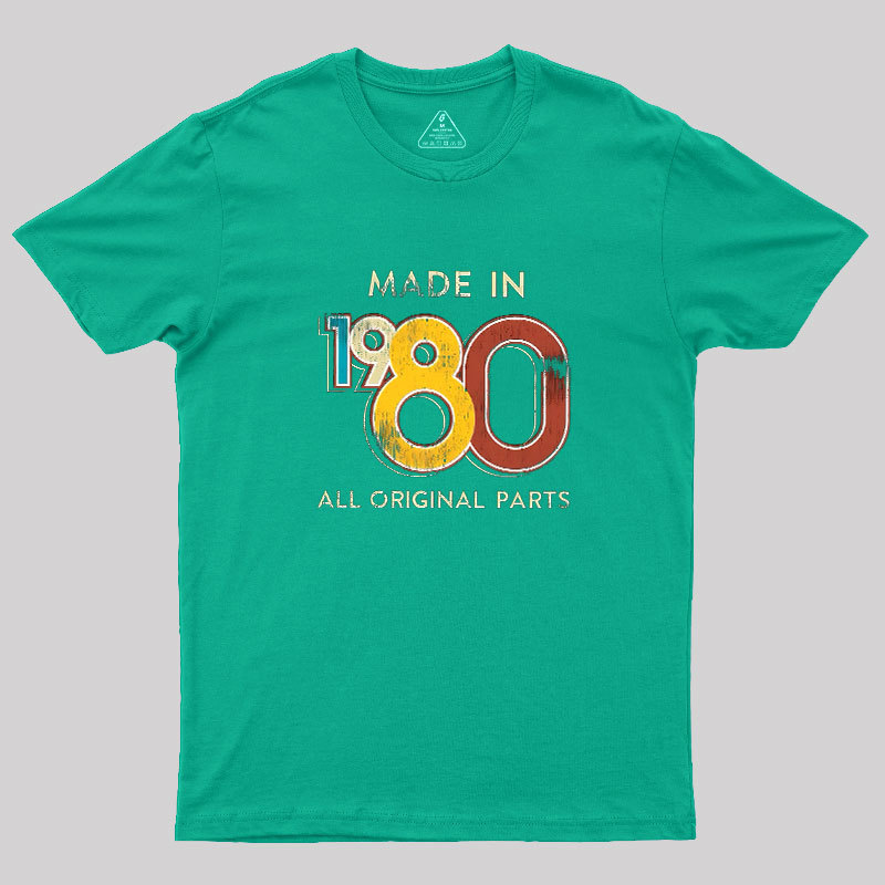 Made In 1980 Geek T-Shirt