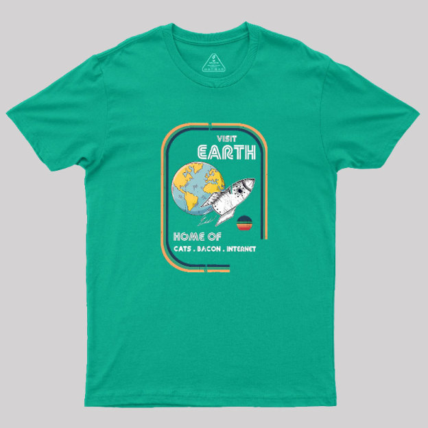 Visit Earth Geek T-Shirt