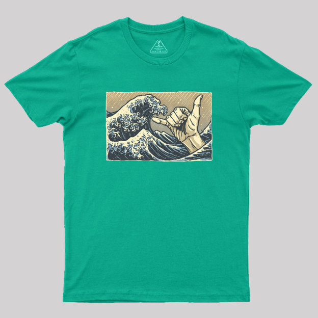 Catch Some Waves Geek T-Shirt