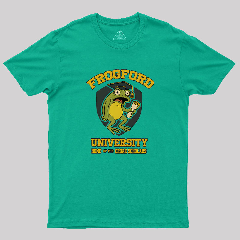 Frogford University �C Home of the C Geek T-Shirt