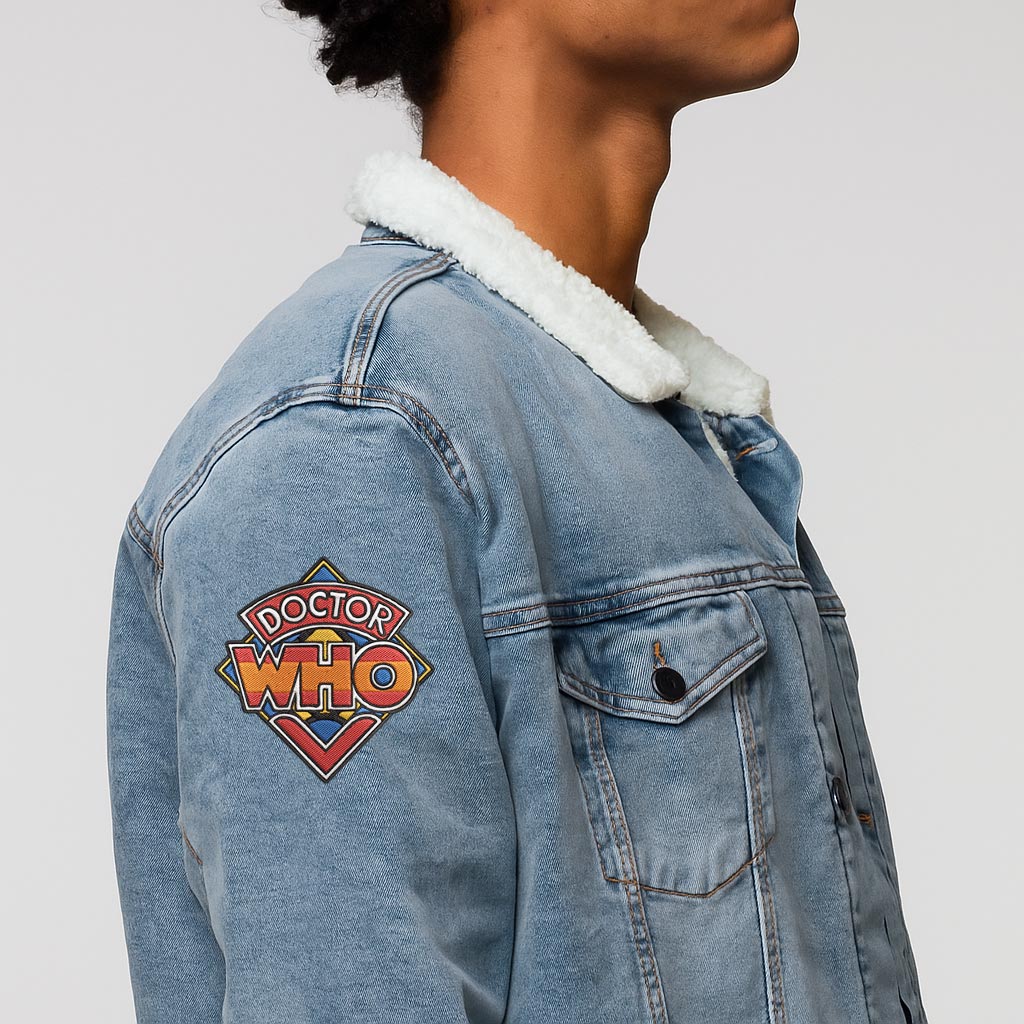 Doctor Who Geek Embroidered Patch