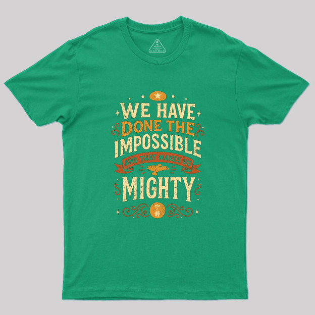 Mighty Heroes Geek T-Shirt