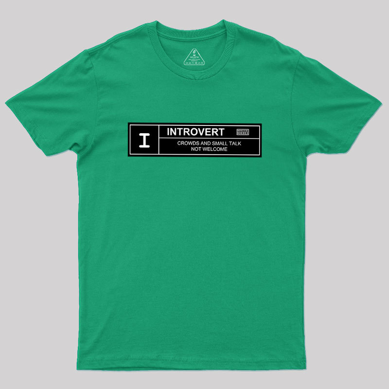 Introvert Movie Rating Geek T-Shirt