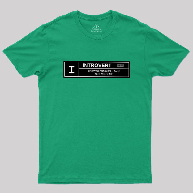 Introvert Movie Rating Geek T-Shirt