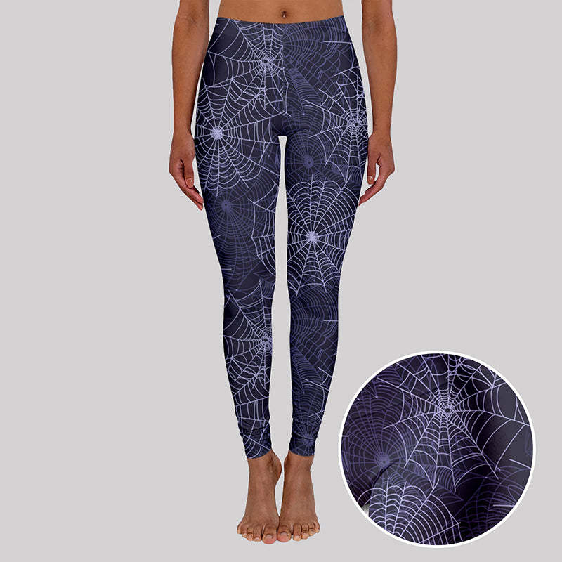 Geeksoutfit Spider Web Black Geek Leggings for Sale
