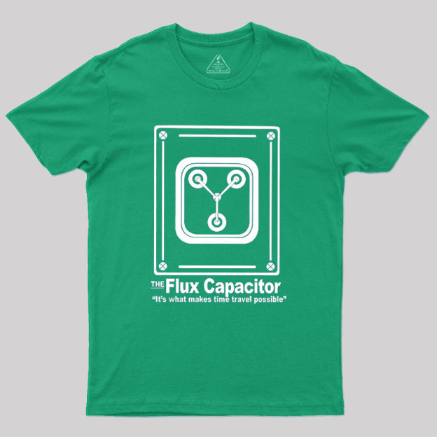 Flux Capacitor Geek T-Shirt
