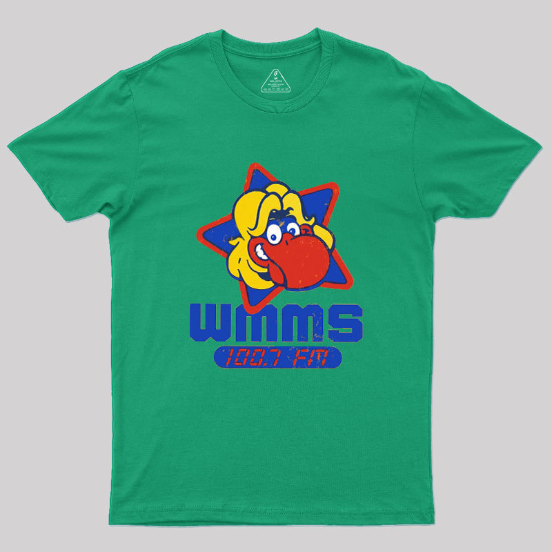 WMMS Cleveland 80s Rock Radio Station Geek T-Shirt
