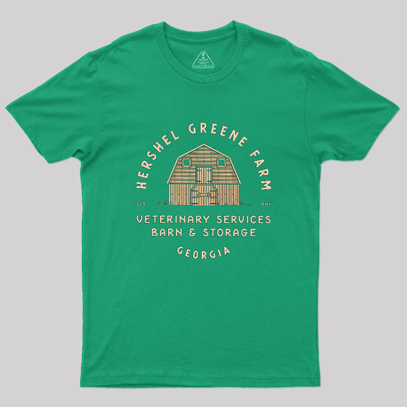 Hershel Greene Farm Geek T-Shirt
