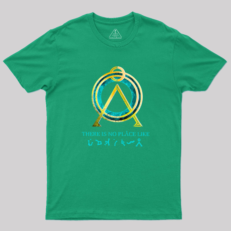There Is No Place Like Home Vintage Stargate Geek T-Shirt