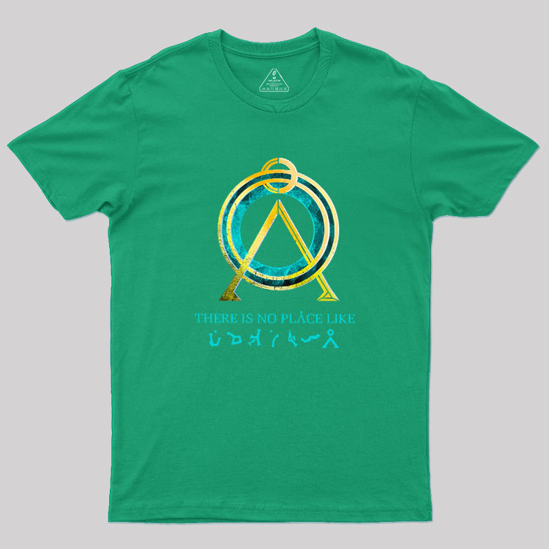 There Is No Place Like Home Vintage Stargate Geek T-Shirt