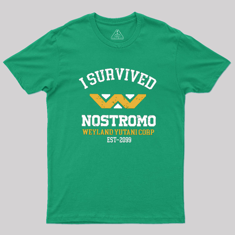 I Survived Nostromo Geek T-Shirt