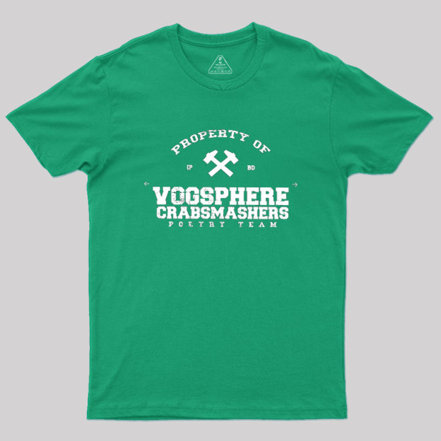 Fantasy Athletics Vogsphere Crab Smashers Geek T-Shirt