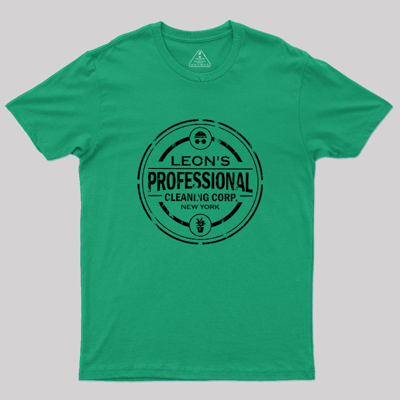 Leon's Professional Cleaning Corp Geek T-Shirt