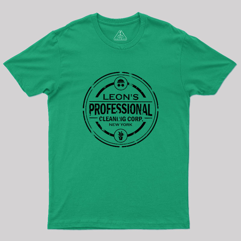 Leon's Professional Cleaning Corp Geek T-Shirt