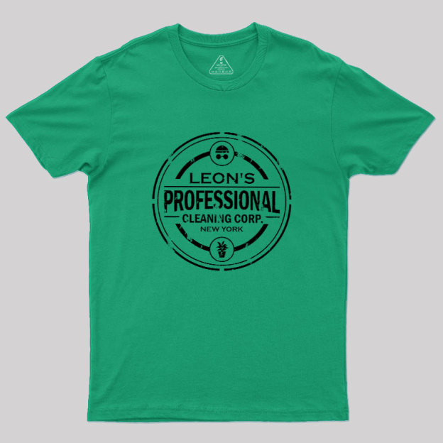 Leon's Professional Cleaning Corp Geek T-Shirt