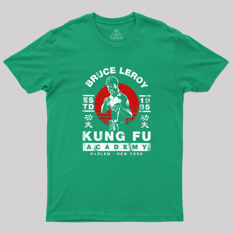 Bruce Leroy Academy Geek T-Shirt