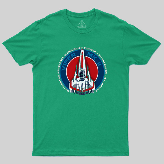 Battlestar Viper MKII Geek T-Shirt