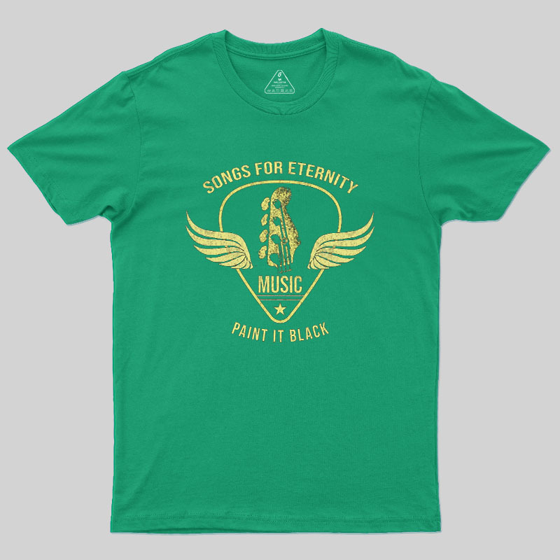 Paint It Black 7/6/26 Music D5197 Geek T-Shirt