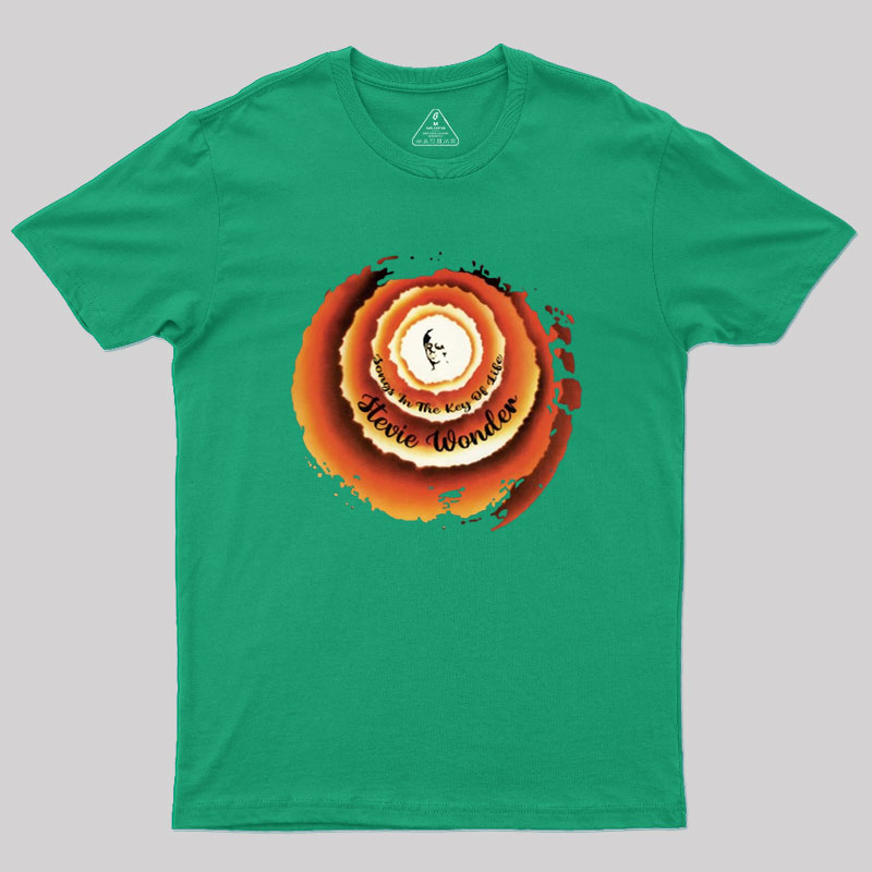 Stevie Wonder Songs In The Key Of Life Geek T-Shirt