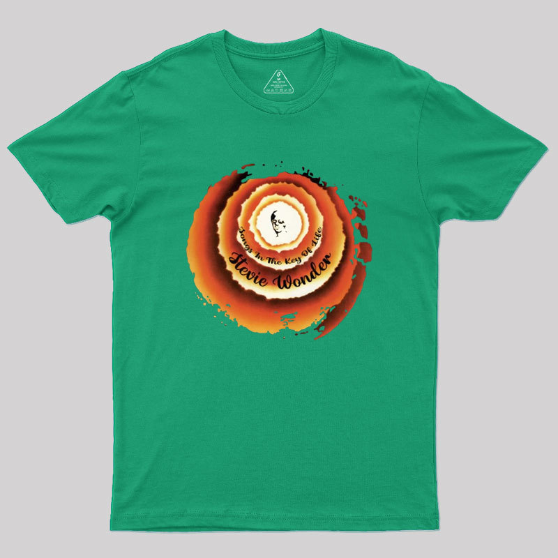 Stevie Wonder Songs In The Key Of Life Geek T-Shirt