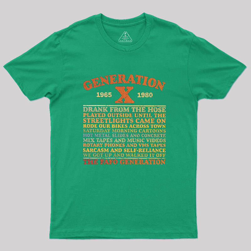 Gen X Summer Day Geek T-Shirt