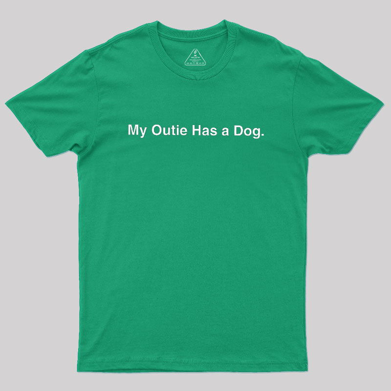 My Outie Has A Dog Geek T-Shirt
