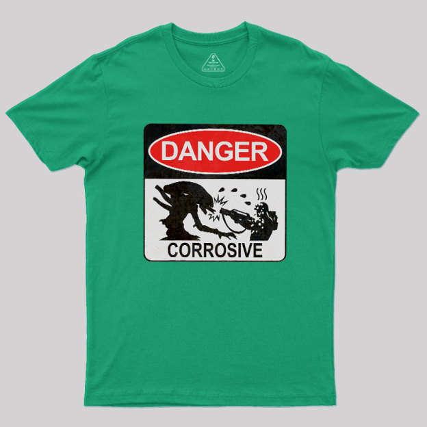 Danger Corrosive Geek T-Shirt