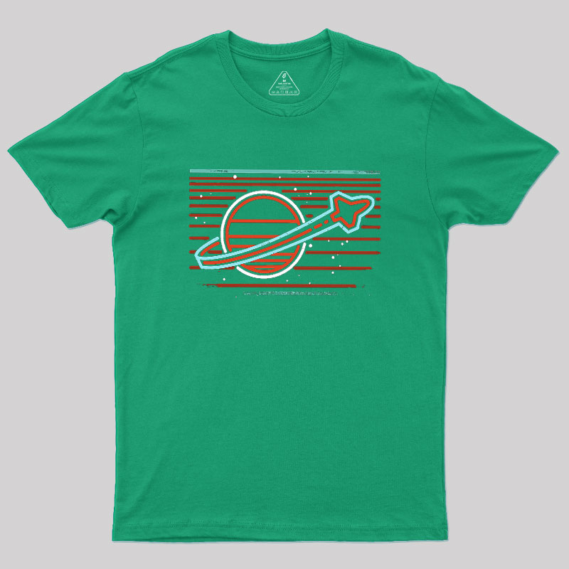 Retro Space Launch Geek T-Shirt